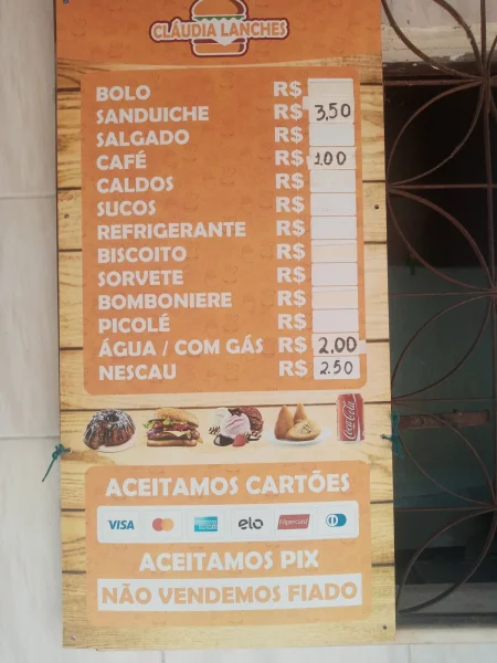 Lanches da Claudia